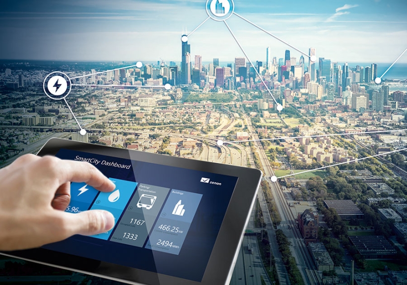 Smart Cities vernetzen die Funktionen einer Stadt geschickt miteinander, indem sie sämtliche Daten erfassen und verarbeiten.