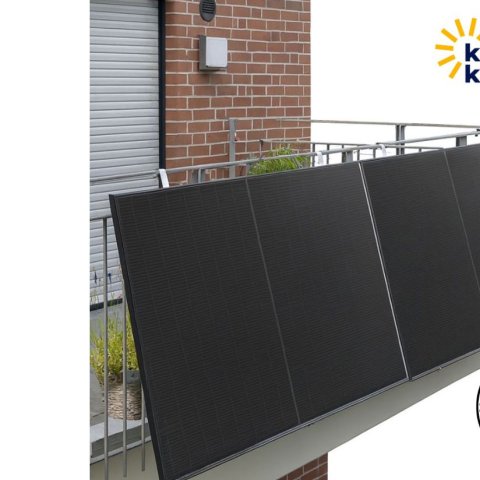 Die Full-Black-Solarmodule sind sehr ästhetisch.